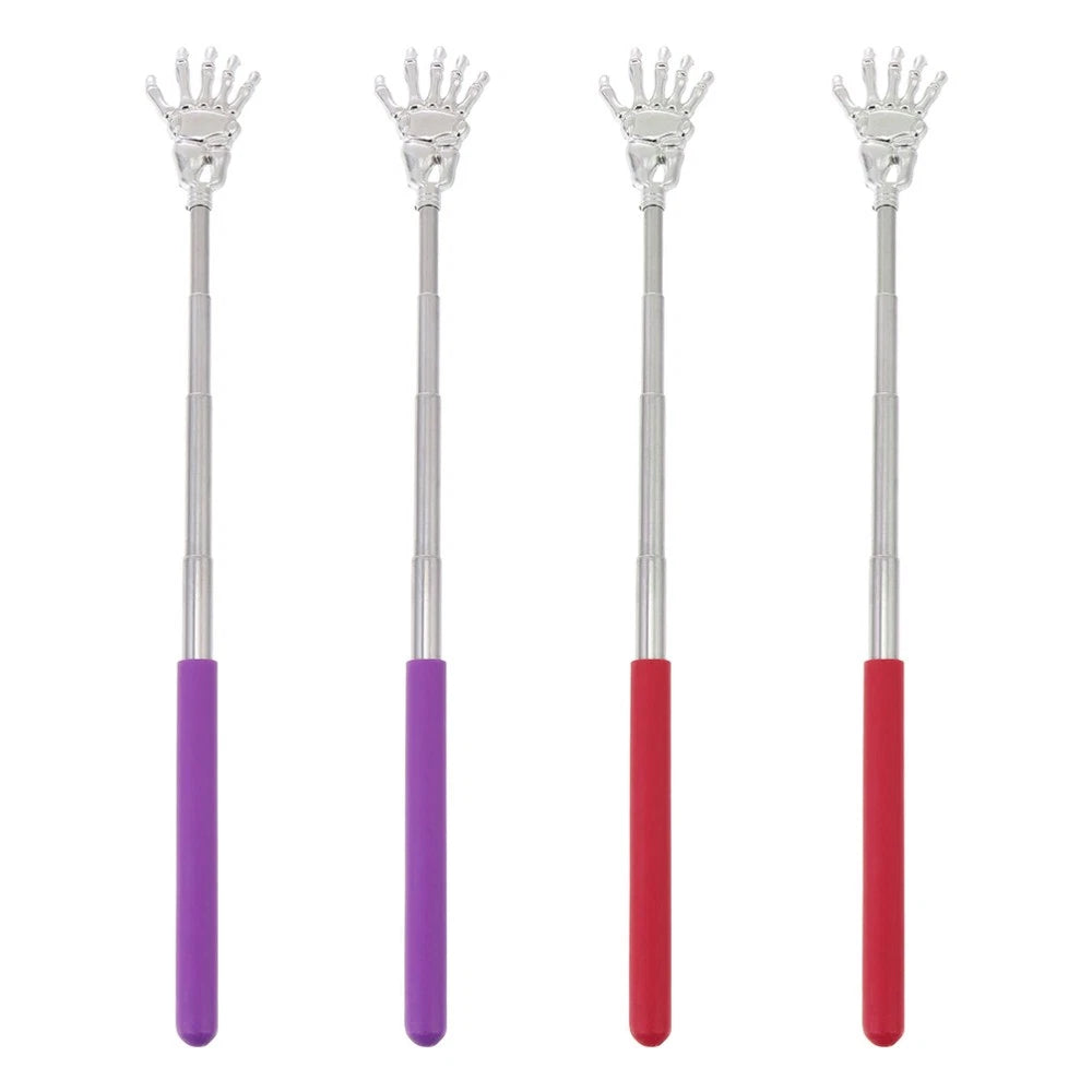 4 Pcs Massage Scratcher Child Manual Back Scratchers Retractable