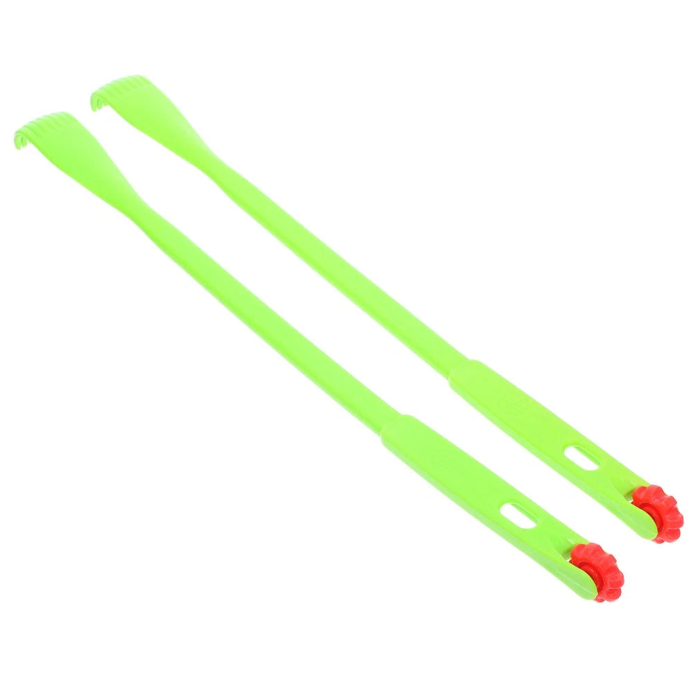 2 Pcs Itch Rake Massager Man Travel Telescopic Back Scratcher Hand Tools