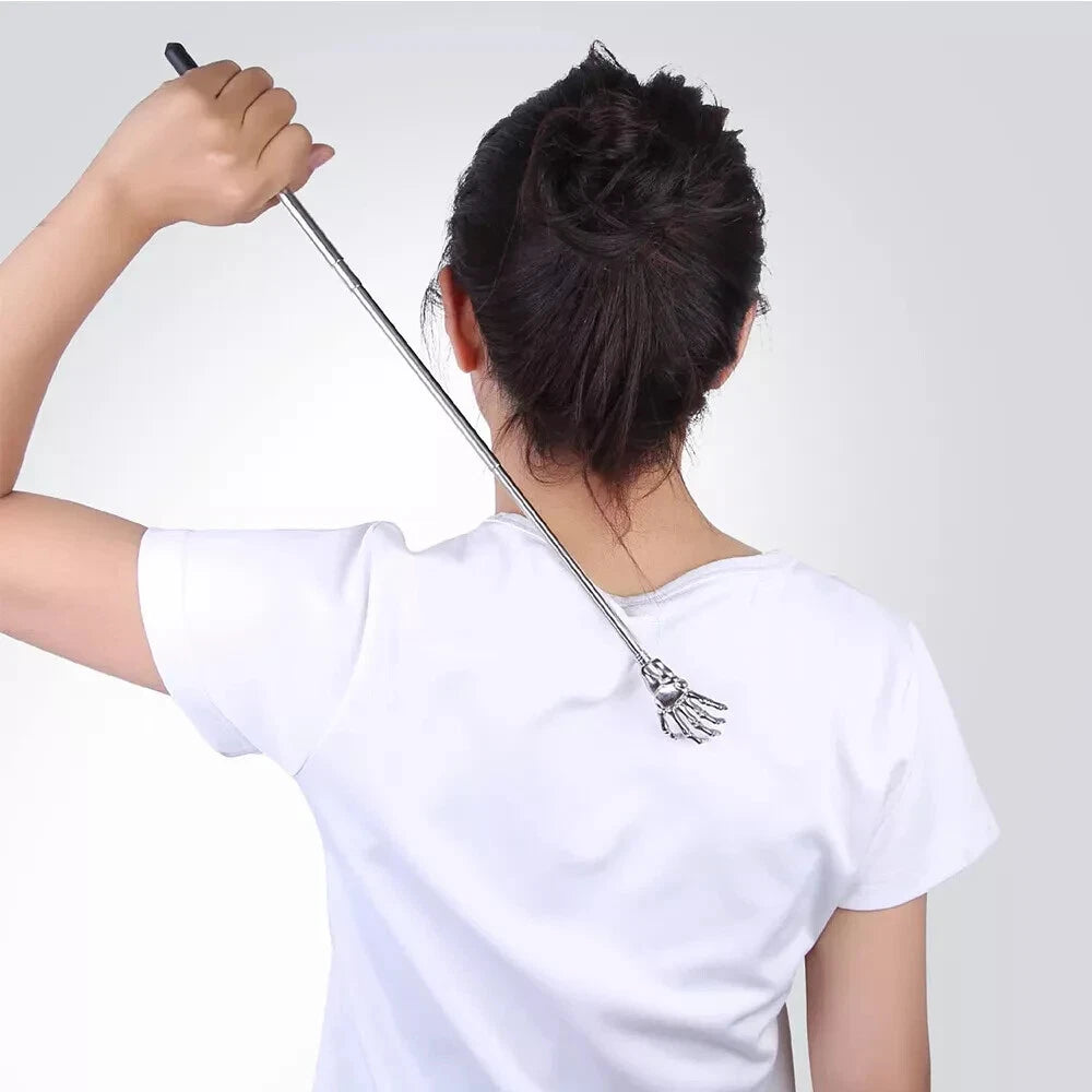 Back Scratcher Metal Extending Extendable Massager Portable Telescopic
