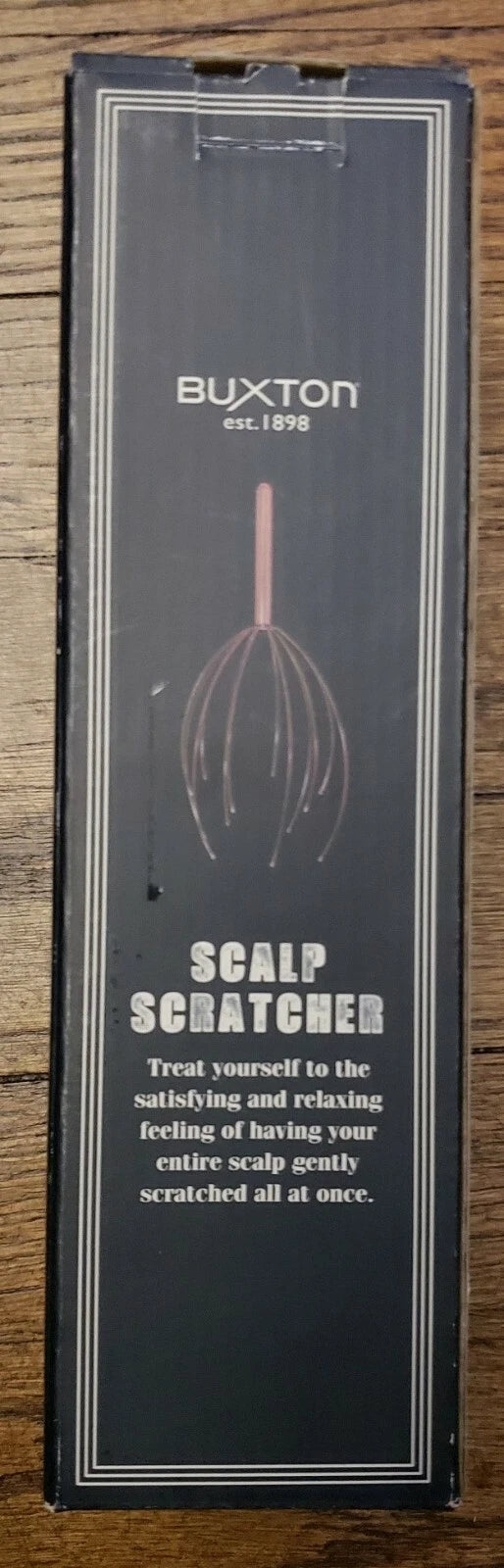 Buxton Scalp Scratcher Original Box Brand New