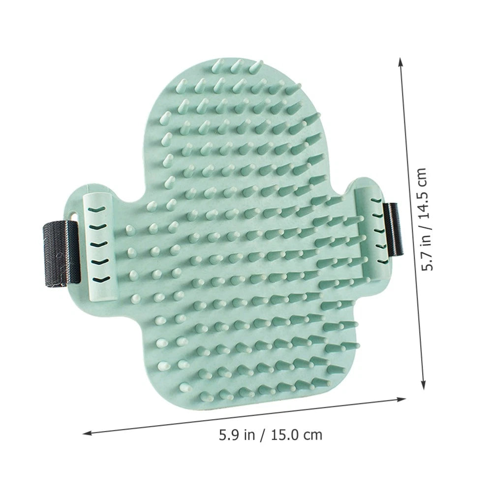 Funny Cat Toy Self-cleaning Scratcher Comb Grooming Brush Corner
