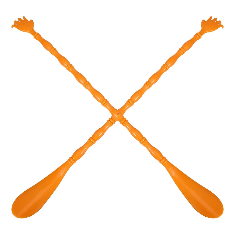 2 Pcs Itchy Claw Shoe Horn Back Massager for Itching Scratcher with
