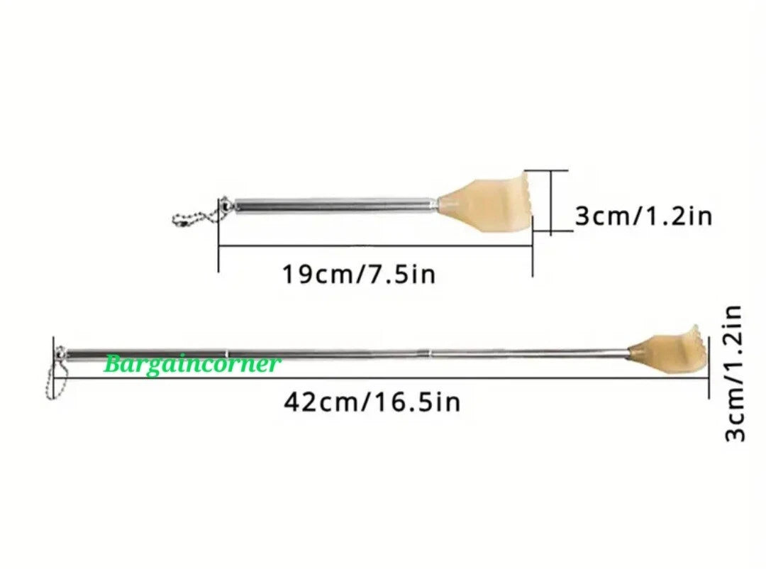 Back Scratcher Extendable Back Scraper Poertable Home Office Travel Back Itching