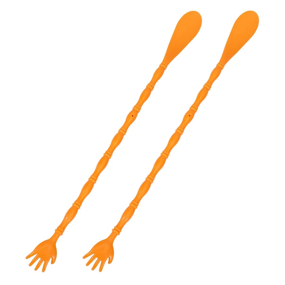 2 Pcs Itchy Claw Shoe Horn Back Massager for Itching Scratcher with