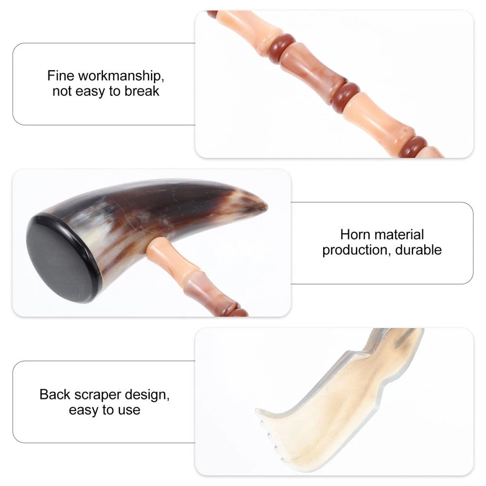 Itchy Horns Back Trigger Point Massager Outdoor Scratcher