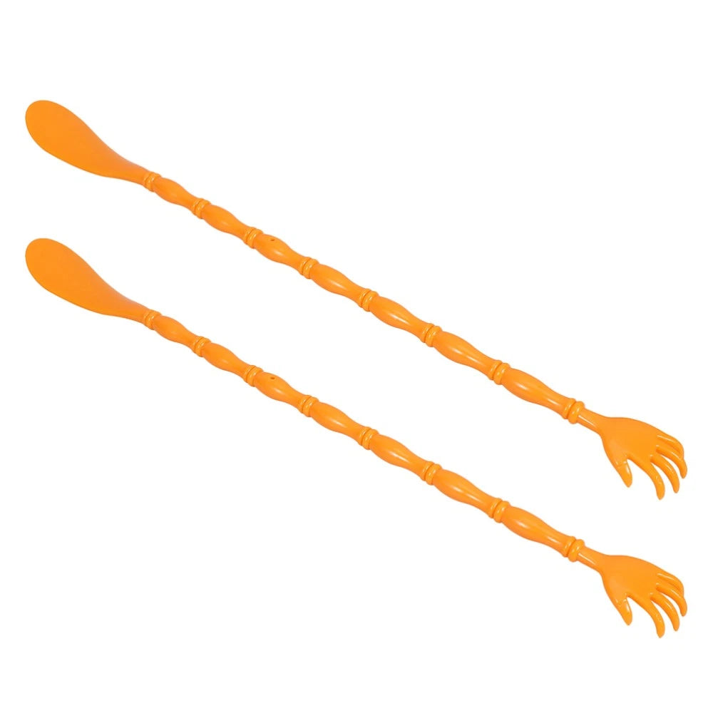 2 Pcs Itchy Claw Shoe Horn Back Massager for Itching Scratcher Women