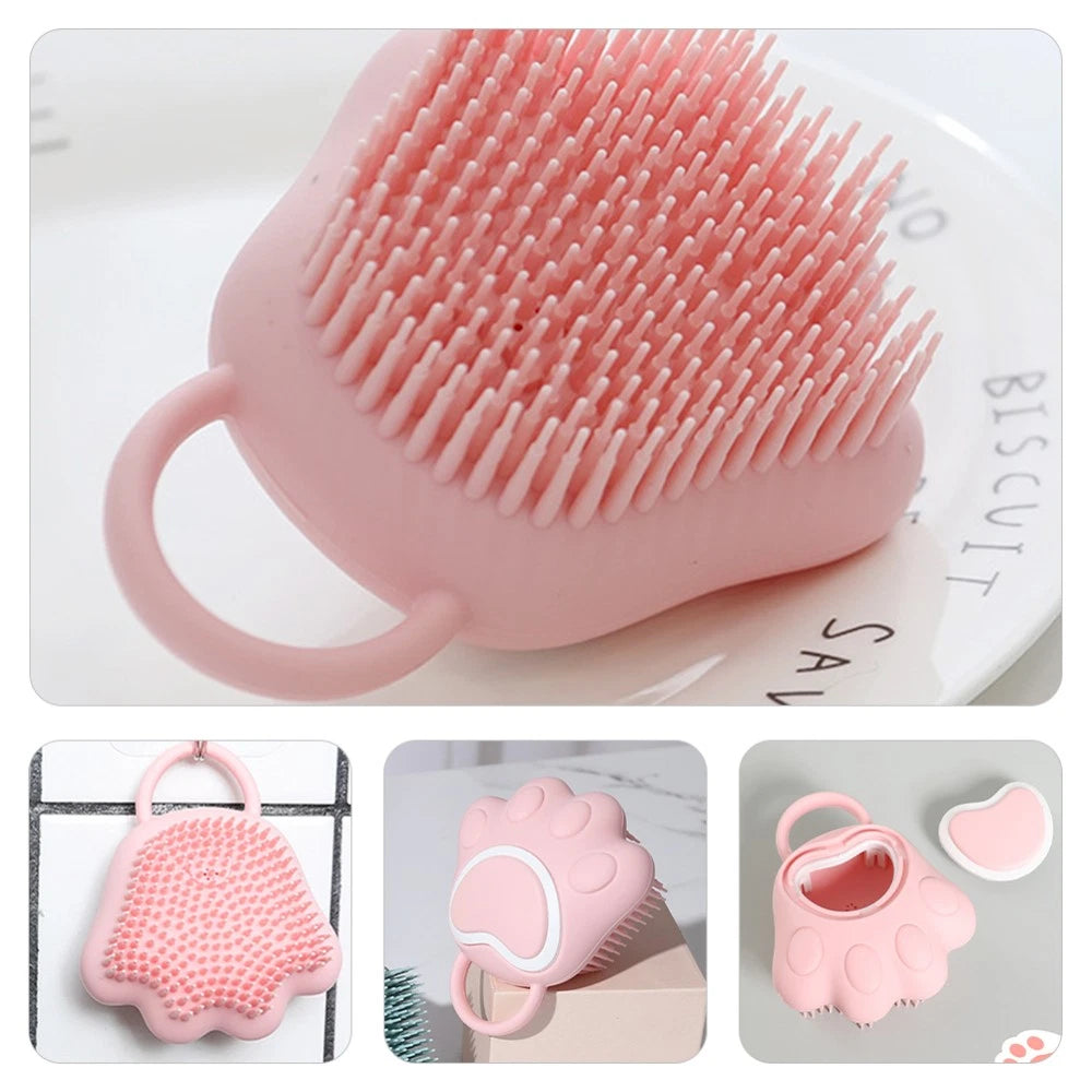 5 Pack Silicone Shampoo Scrub Baby Scalp Scratcher Massager