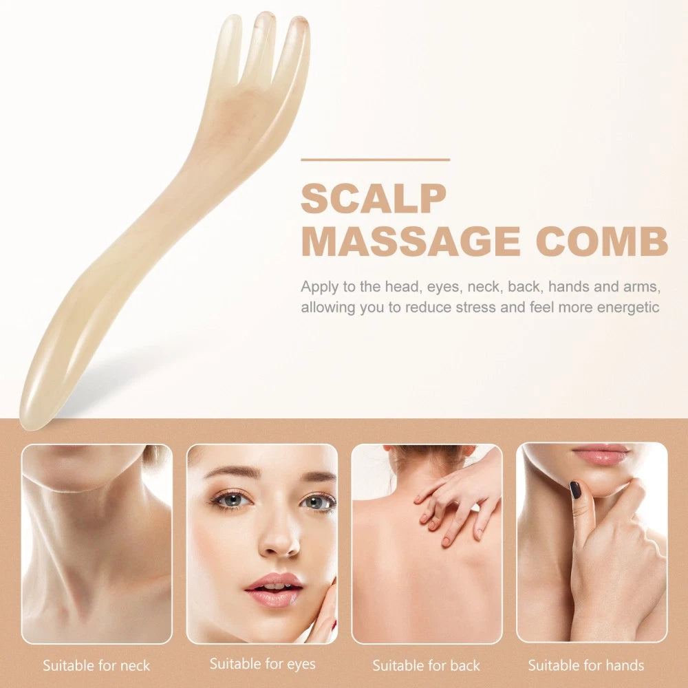 Three-claw Massage Brush Man Miss Scalp Comb Massager Head Scratcher