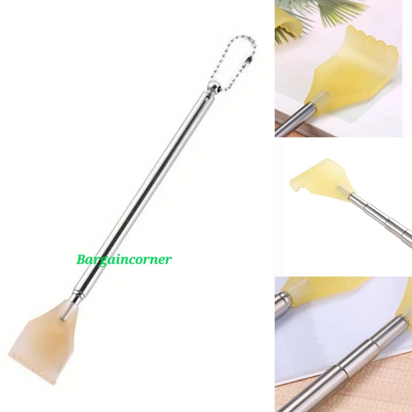 Back Scratcher Extendable Back Scraper Poertable Home Office Travel Back Itching