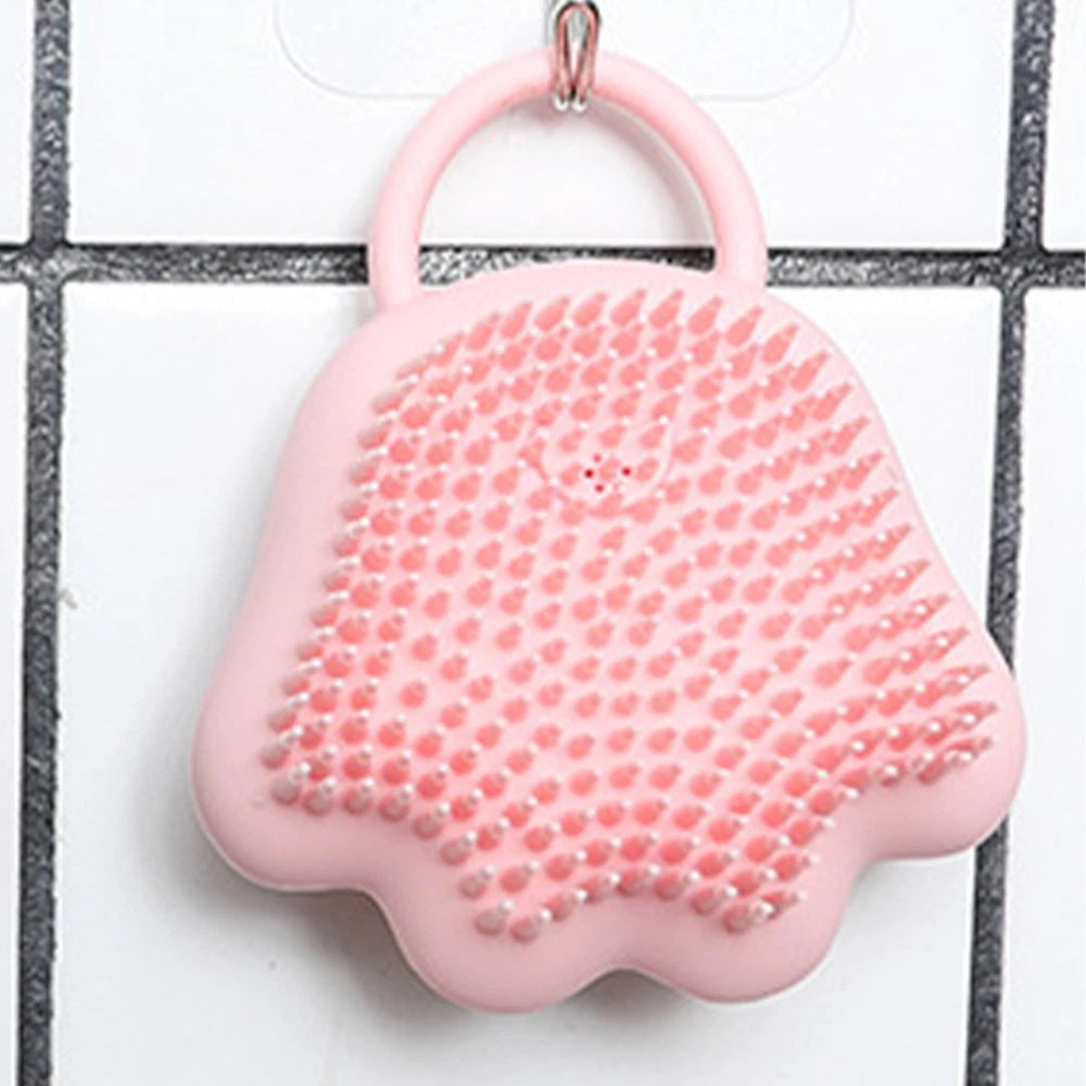 5 Pack Silicone Shampoo Scrub Baby Scalp Scratcher Massager