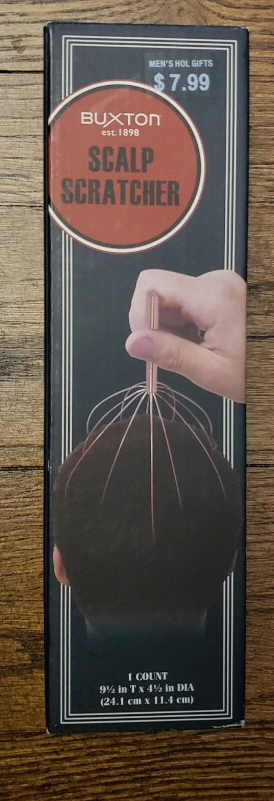 Buxton Scalp Scratcher Original Box Brand New