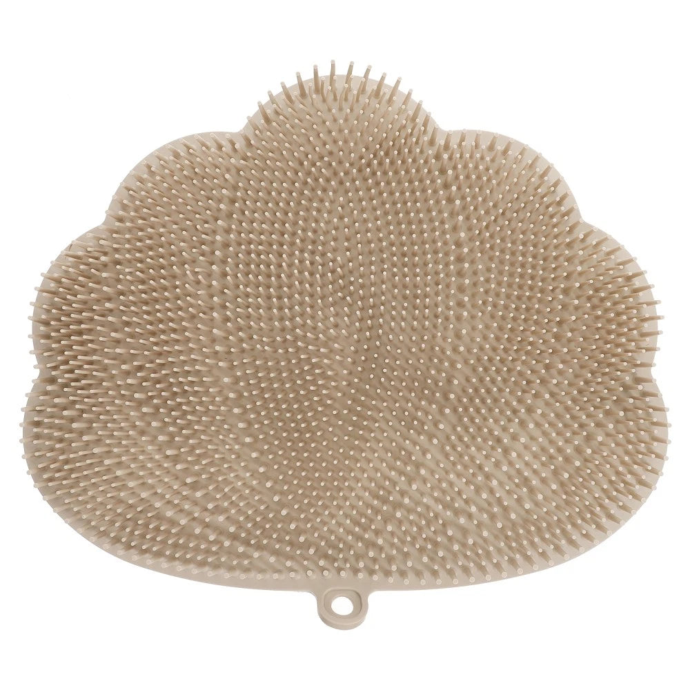 Bath Towel Scrubber for Scratcher Women Spa Mat with Suction Cup