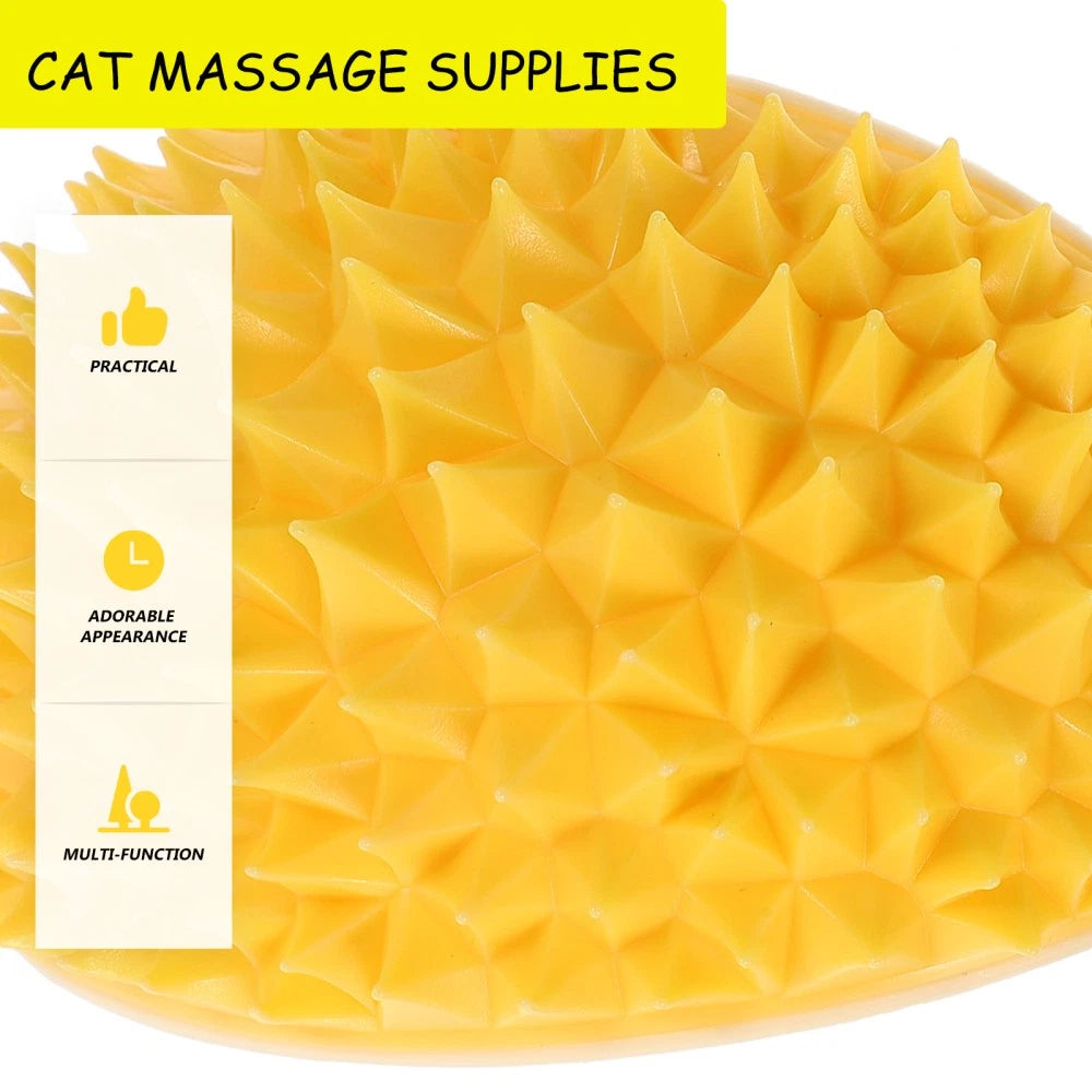 Fruit Molding Scratcher Cat Shelf Massage Comb Cartoon Cat Brush Cat Supply
