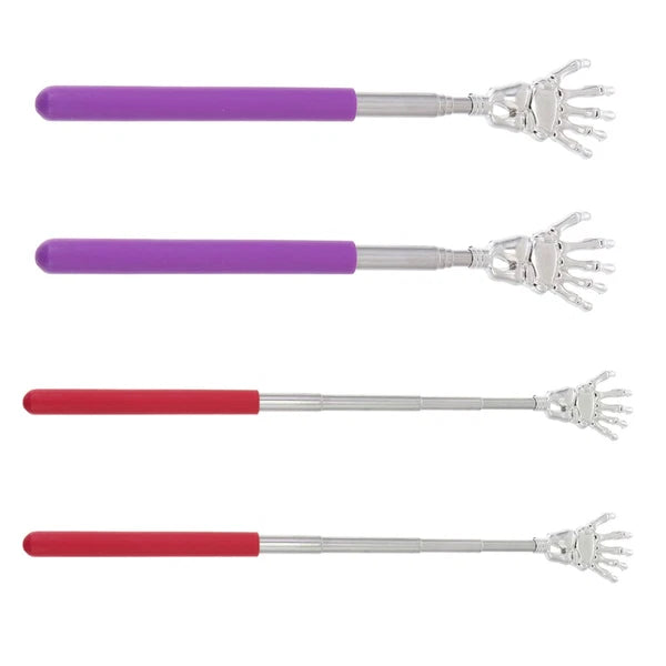 4 Pcs Massage Scratcher Child Metal Back Scratching Tool Handheld