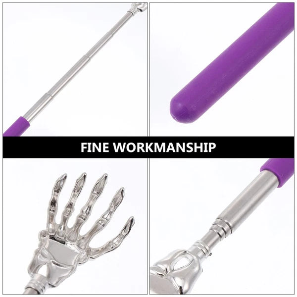 4 Pcs Massage Scratcher Child Manual Back Scratchers Retractable