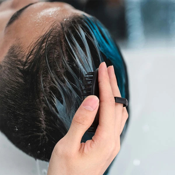 6 Pcs Head Massager Hair Scratcher for Scalp Dandruff Comb Women