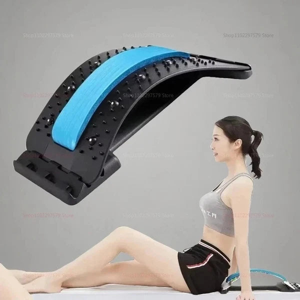 Back Stretcher Posture Massager for Back Relaxation & Pain Relief, Back Massager