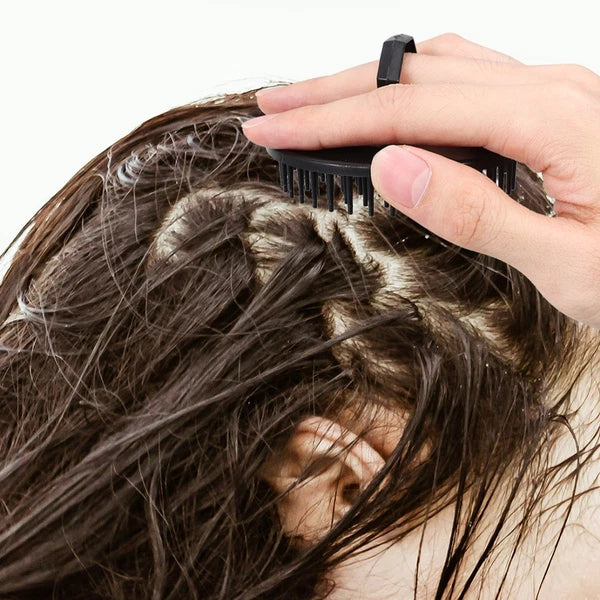 6 Pcs Head Massager Hair Scratcher for Scalp Dandruff Comb Women