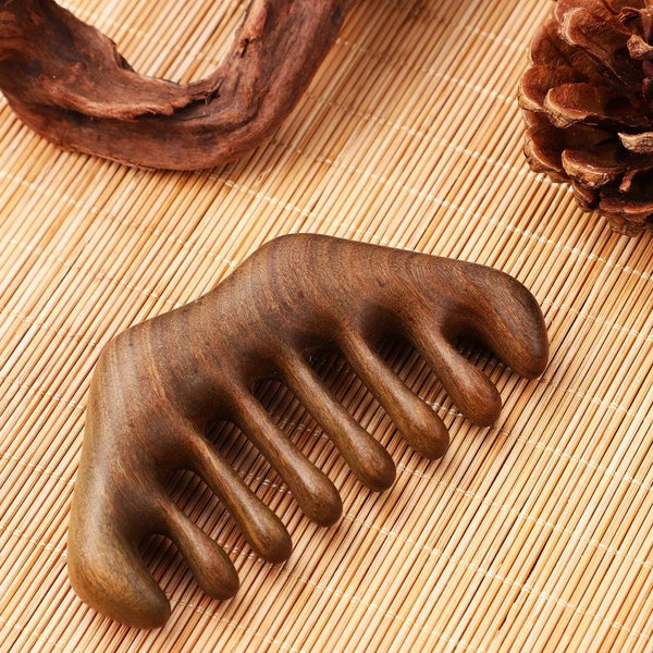 Wooden Comb Massage Scalp Massager Man Hairdressing and Scratcher