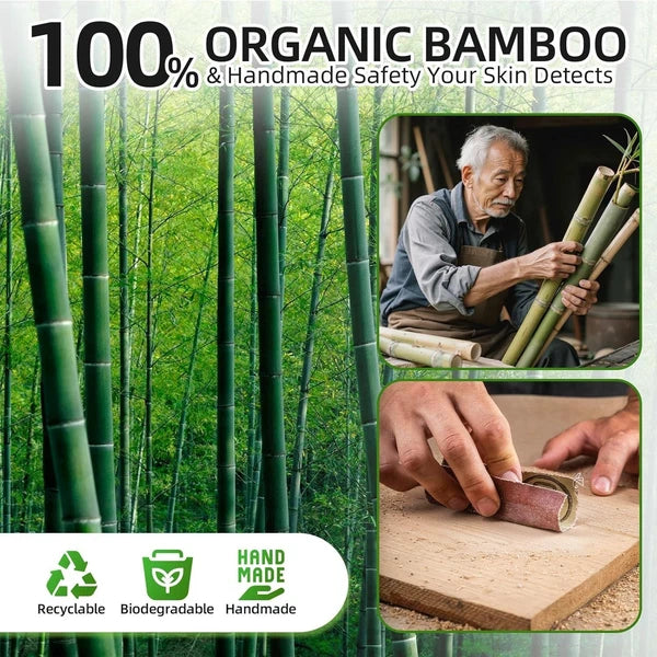 Renook 16.5 Inch Bamboo Back Scratcher Set - Ideal Gift for Expecting Mothers