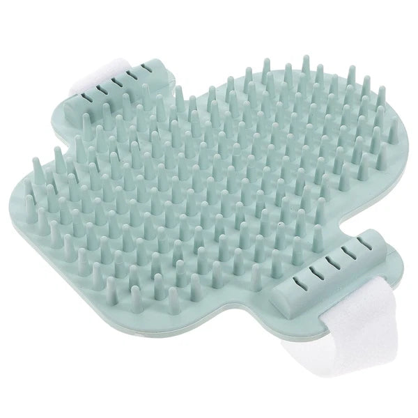 Funny Cat Toy Self-cleaning Scratcher Comb Grooming Brush Corner