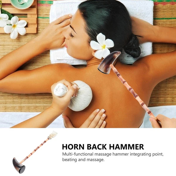 Itchy Horns Back Trigger Point Massager Outdoor Scratcher
