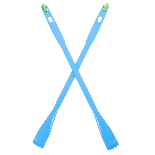 2 Pcs Itch Rake Massager Man Travel Telescopic Back Scratcher Hand Tools