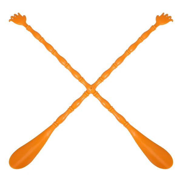 2 Pcs Itchy Claw Shoe Horn Back Massager for Itching Scratcher with