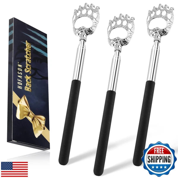 HOFASON 3PCS Back Scratcher, Fathers Day Dad Gifts for Dad/Husband/Grandpa, C