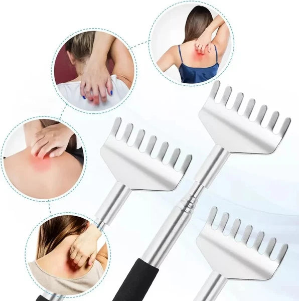 Yeipis 3 Pack Telescoping Back Scratcher Extendable Telescope Back Scratchers