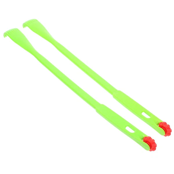 2 Pcs Itch Rake Massager Man Travel Telescopic Back Scratcher Hand Tools
