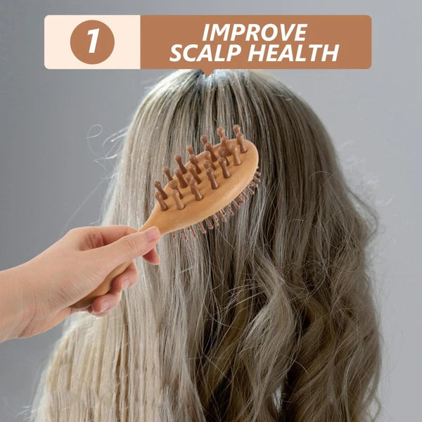 Massage Comb Travel Miss Hair Scratcher for Scalp Five-finger Massaging