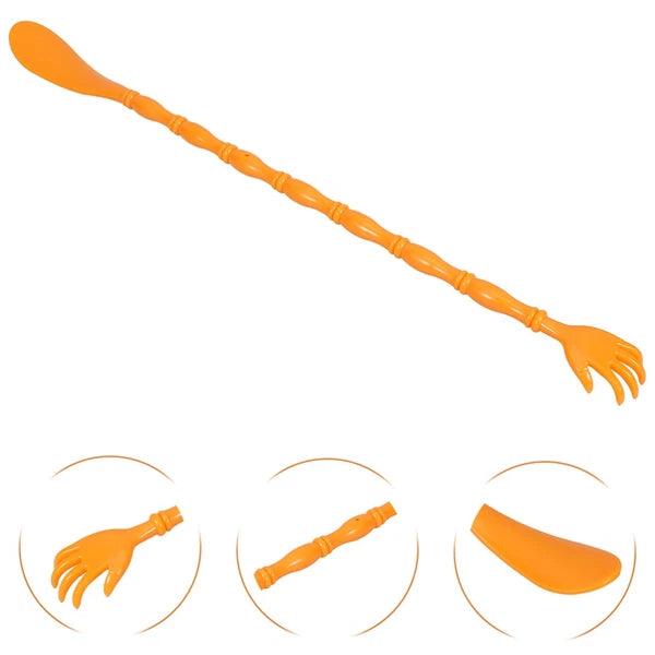 2 Pcs Itchy Claw Shoe Horn Back Massager for Itching Scratcher Women