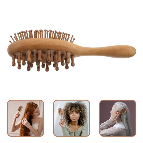 Massage Comb Travel Miss Hair Scratcher for Scalp Five-finger Massaging
