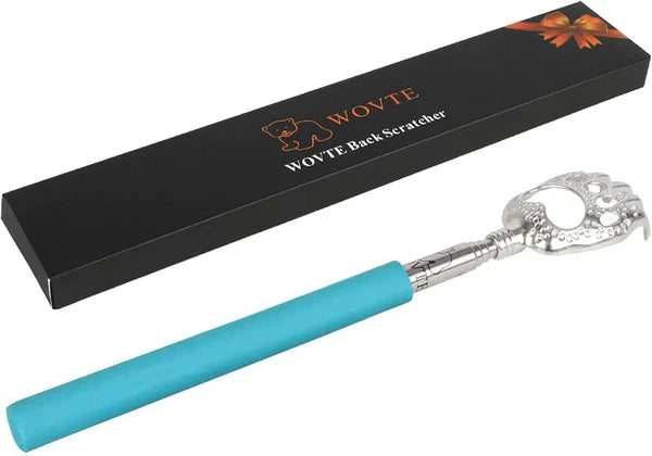 Blue Portable Bear Claw Back Scratcher - Handy Pain Relief & Stress Reliever