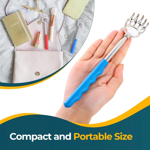 8 Pack Back Scratcher: Extendable Telescopic Bear Claw Scratchers Back Itching S