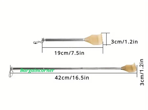 Back Scratcher Extendable Back Scraper Poertable Home Office Travel Back Itching