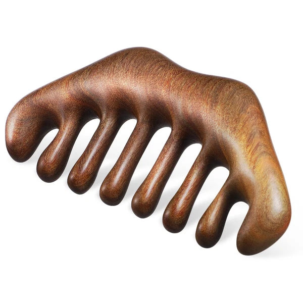 Wooden Comb Massage Scalp Massager Man Hairdressing and Scratcher