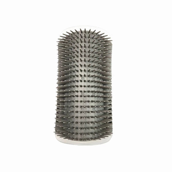 Cat Self-Groomer Face Scratcher Wall Corner Massage Comb Brush Grooming Tool