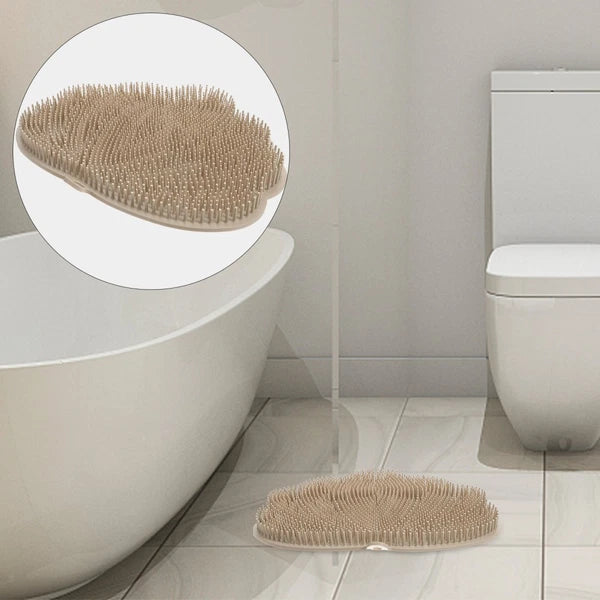Bath Towel Scrubber for Scratcher Women Spa Mat with Suction Cup