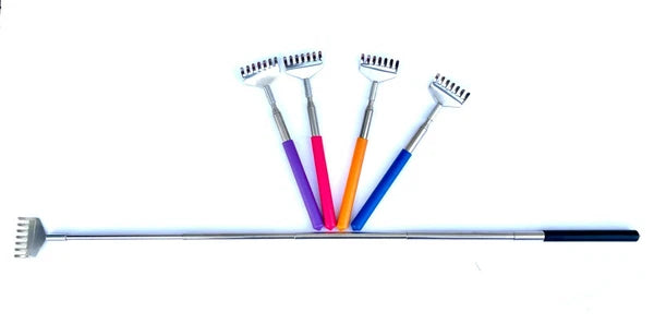 5 Pc Back Scratcher Handle Extendable Color May Vary US Free Shipping