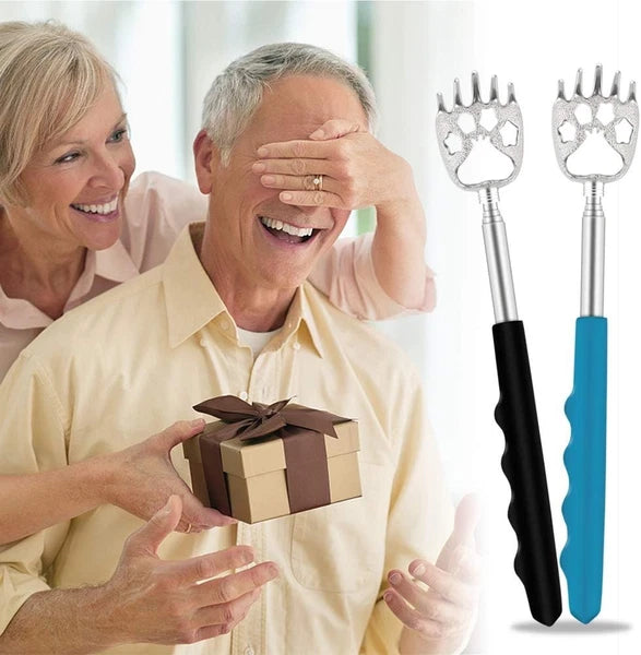 6 Pack Telescoping Back Scratcher - Bear 6 Count (Pack of 1), Multi-color