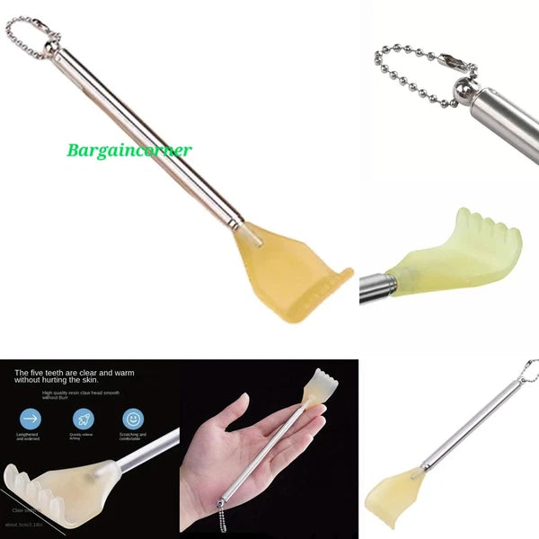 Back Scratcher Extendable Back Scraper Poertable Home Office Travel Back Itching