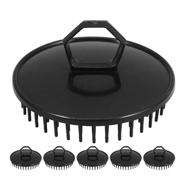 6 Pcs Head Massager Hair Scratcher for Scalp Dandruff Comb Women