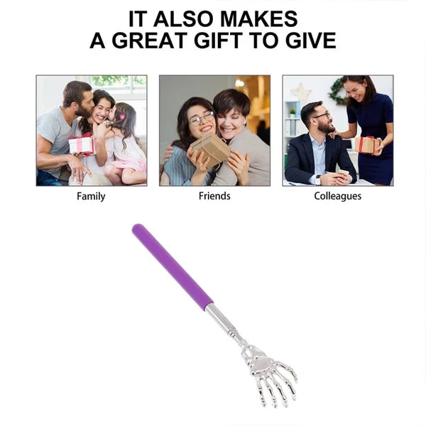 4 Pcs Massage Scratcher Child Manual Back Scratchers Retractable