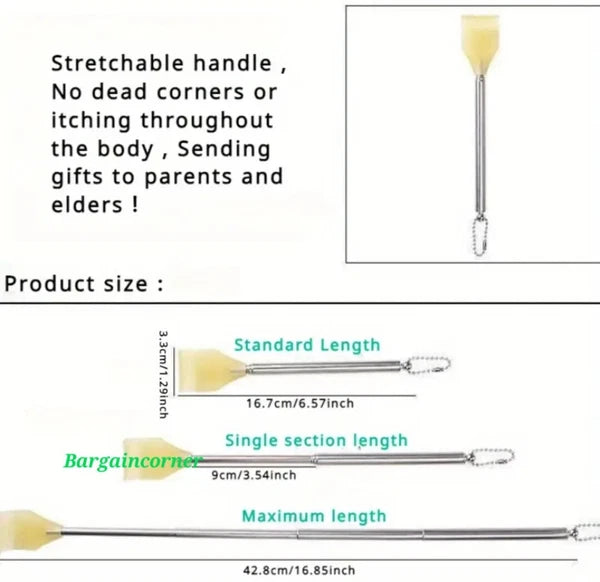 Back Scratcher Extendable Back Scraper Poertable Home Office Travel Back Itching