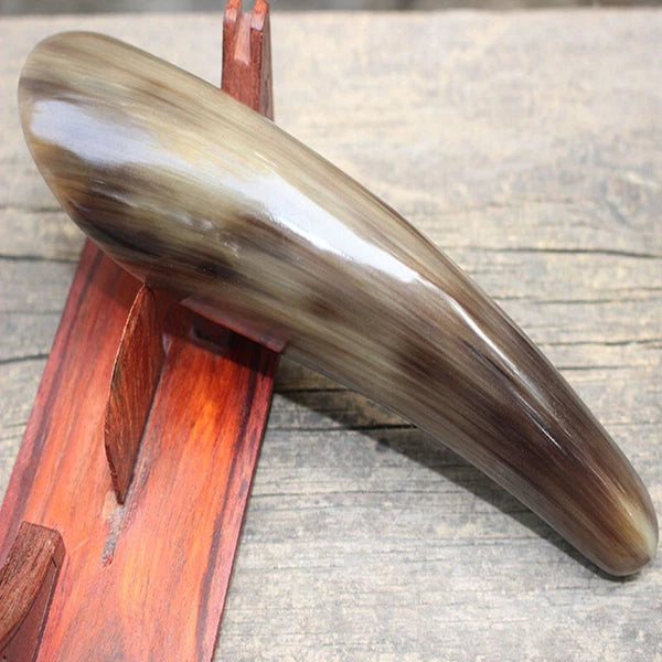 2PC Gua Sha Natural Buffalo Horn Guasha Massage Tools SPA Massager Therapy Board