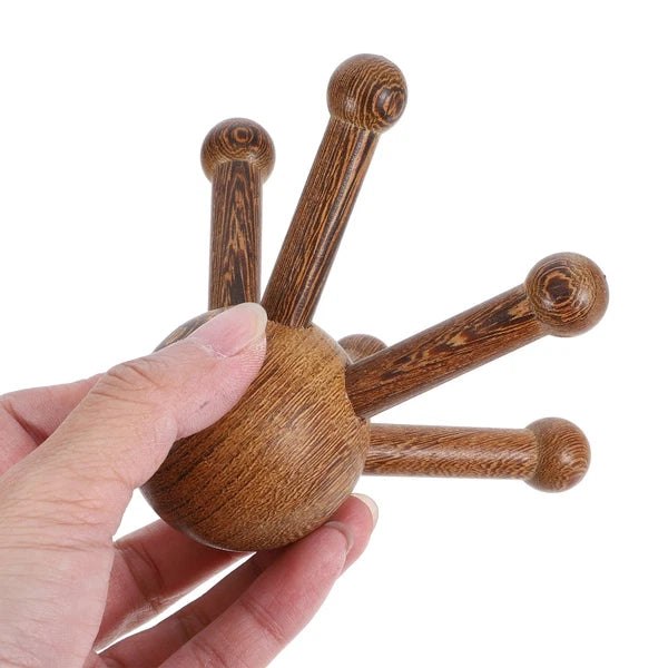 2 Pcs Massage Man Back Scratcher Extendable Face Massager