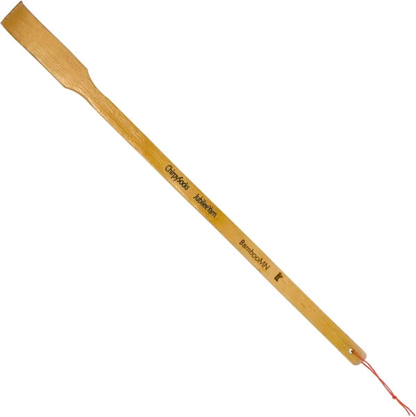 16.5 Inch Traditional Thin Travel Size Bamboo Wooden Back Scratcher Body Relaxat