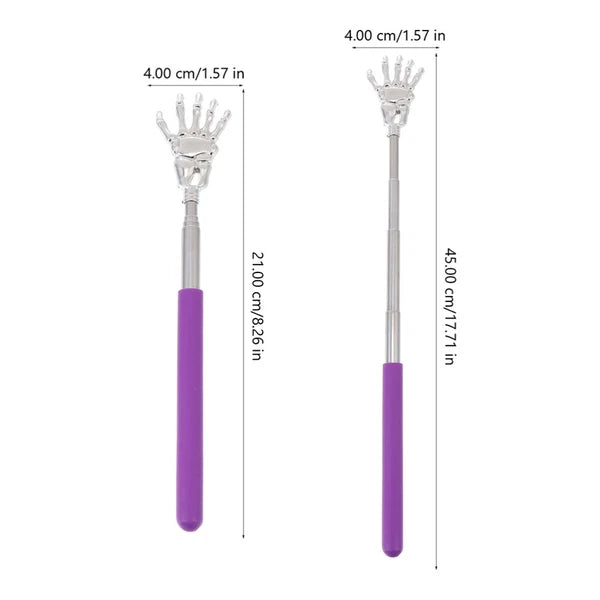 4 Pcs Massage Scratcher Child Manual Back Scratchers Retractable